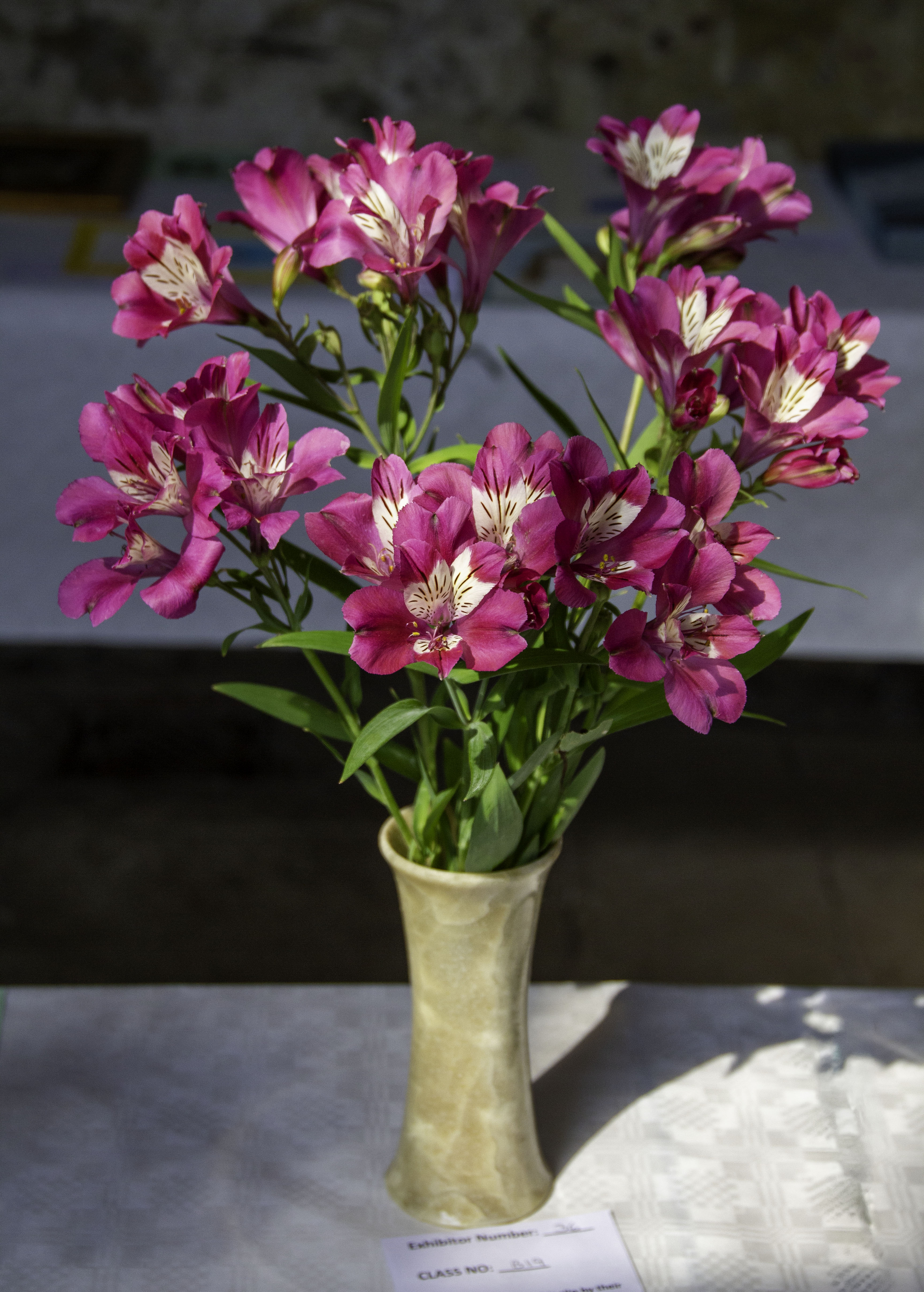 Section B19 - Vase of flowers